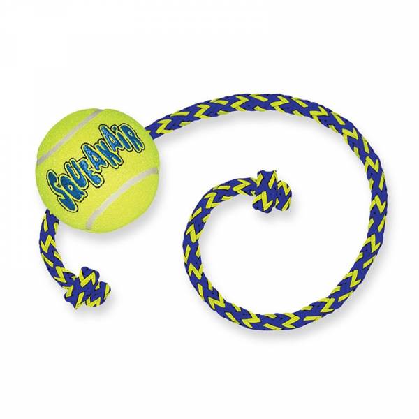 SqueakAir® Balls with Rope...