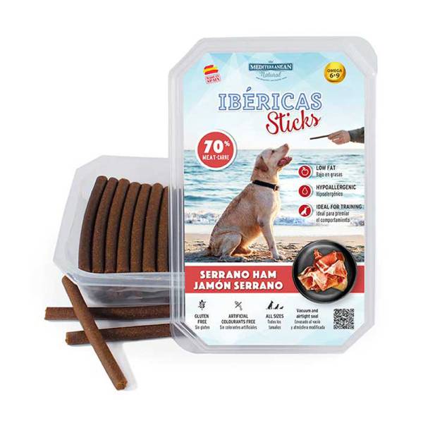 Iberícas Sticks Sabor Jamón Serrano - 75 unds. Iberícas Sticks Sabor Jamón...