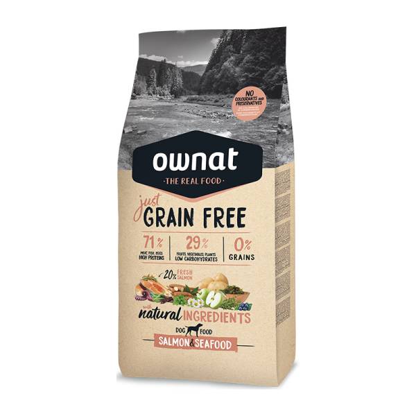 Ownat Just Adult Salmon - 3 kg. Ownat Just Adult Salmon - 3...